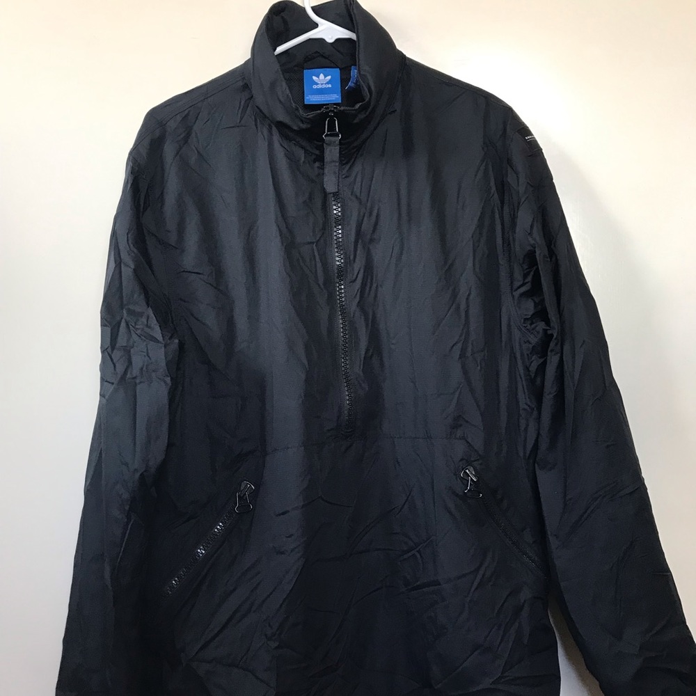 Adidas Half-zip windbreaker, Sz M